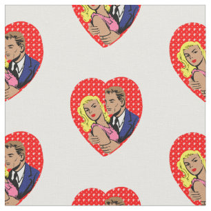 tissu anti-valentine vintage