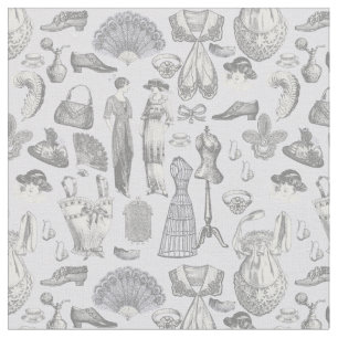 Tissu antique edwardian vintage mode dames violet