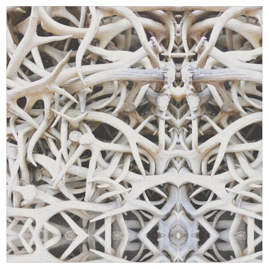 Tissu - Antlers d'élans (Fermer)