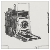 Tissu Appareil-photo vintage (Fermer)