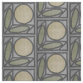 Tissu Applique de Faux d'artisan (gris, vert et kaki) (Fermer)