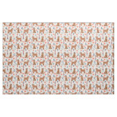 Tissu Apricot Golden Doodle nautique (Fat Quarter)