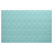 Tissu Aqua COMME un motif nautique d'échelles de (Yard)