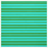 Tissu Aqua et Green Lines (Échantillon)