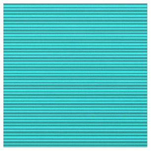 Tissu Aqua et Motif Turquoise à rayures/à carreaux