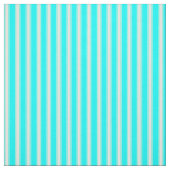 Tissu Aqua et rayures jaune clair (Échantillon)