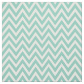 Tissu Aqua Modern Chevron Stripes (Échantillon)