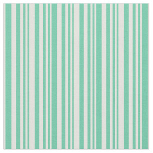 Tissu Aquamarine et Motif laqué jaune clair