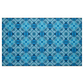 Tissu Aquarelle Abstraite Floral Denim Blue (Fat Quarter)