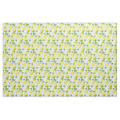 Tissu Aquarelle aux agrumes de citron (Yard)