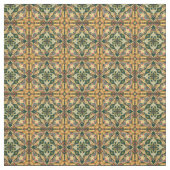 Tissu Aquarelle Azulejo Tile espagnole (Échantillon)