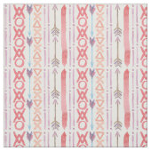 Tissu Aquarelle Boho Pink Bold (Échantillon)