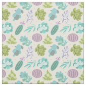 Tissu Aquarelle Cactus (Échantillon)