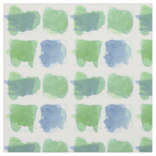 Tissu Aquarelle Carré de la ceinture bleue