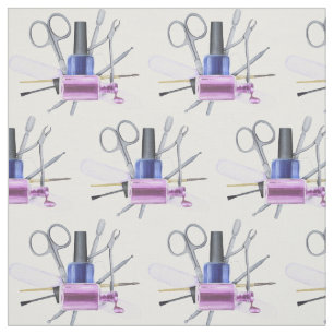 Tissu Aquarelle clou polonais Beauté Salon Nails
