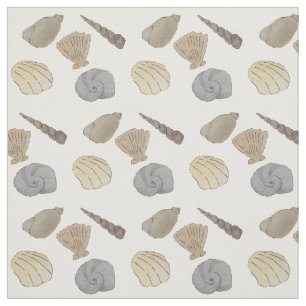 Tissu Aquarelle côtière