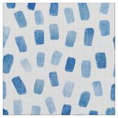 Tissu Aquarelle Cyan-Bleu pointes poplin-polyester (Fermer)