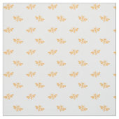 Tissu Aquarelle d'abeille dorée Motif (Échantillon)