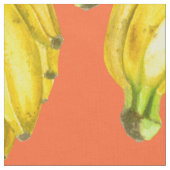 Tissu Aquarelle de bananes (Fermer)