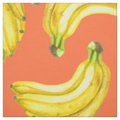 Tissu Aquarelle de bananes (Échantillon)
