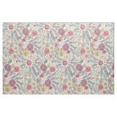 Tissu aquarelle de fleur de plumes (Fat Quarter)