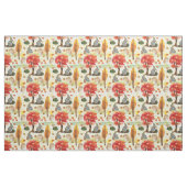 Tissu Aquarelle de lapin de bois (Fat Quarter)