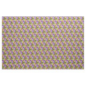 Tissu Aquarelle de pensées (Yard)