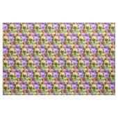 Tissu Aquarelle de pensées (Fat Quarter)