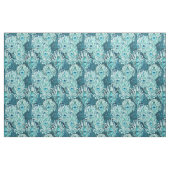 Tissu Aquarelle de Teal de plume de Peacocky (Yard)