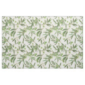 Tissu Aquarelle des branches d'olive (Yard)