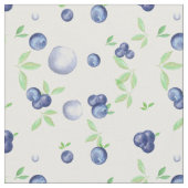 Tissu Aquarelle d'été bleuet (Fermer)