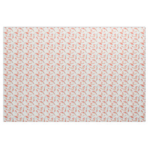 Tissu Aquarelle d'or de poissons de carpe de Koi sur le