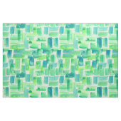 Tissu Aquarelle en briques vertes (Fat Quarter)