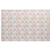 Tissu Aquarelle fleurs délicates. (Fat Quarter)