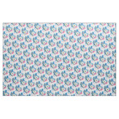 Tissu Aquarelle florale dessinée main art abstrait (Yard)