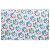 Tissu Aquarelle florale dessinée main art abstrait (Fat Quarter)