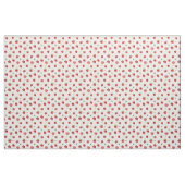 Tissu Aquarelle Fruits fraises et fleurs fraises (Yard)
