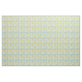 Tissu Aquarelle Jaune Daffodil & Motif de points (Yard)