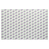 Tissu Aquarelle Mûre Noire Botanique (Fat Quarter)