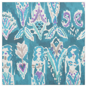 Tissu Aquarelle nautique lunatique de la SIRÈNE FANTASE