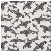 Tissu Aquarelle Orca (Fermer)