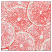Tissu Aquarelle pamplemousse motif (Fermer)