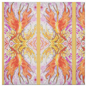 Tissu Aquarelle Phoenix (Échantillon)