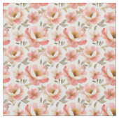 Tissu Aquarelle Pink Peonies (Fermer)