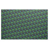 Tissu Aquarelle plante art vert et bleu abstrait (Yard)