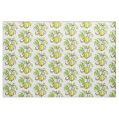 Tissu Aquarelle Poires Fruit (Yard)