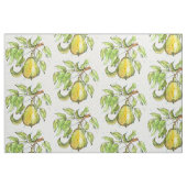 Tissu Aquarelle Poires Fruit (Fat Quarter)