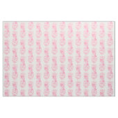 Tissu Aquarelle rose Ananas (Fat Quarter)