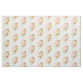 Tissu Aquarelle rose de roses (Fat Quarter)