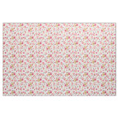 Tissu Aquarelle rose Floral (Yard)